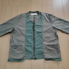 再値下げ！cepo ノーカラージャケット コットン混紡