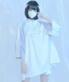 REFLEM レフレム BIG切替ハーフジップTEE 半袖のサムネイル