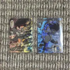 ドラゴンボール スーパーダイバーズ 孫悟空 ベジータ　SRパラレル　2枚セット
