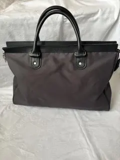 BARNEYS NEW YORK ビジネスバッグ グレー 40×28×14