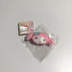 サンリオキャラクターズ　ぬいぐるみチャーム マイメロディ