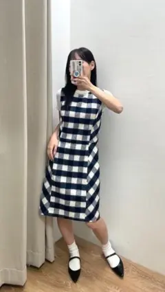 【美品】Brooks Brothers Red Fleece ウールワンピース