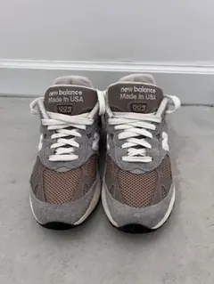 New Balance 993 スニーカー グレー/ベージュ