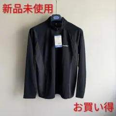新品未使用 montbell モンベル クール ロングスリーブ ジップシャツ L