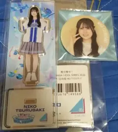 ガメガメ TBSアナ若林有子アクスタと川口葵写真集サイン入りのセット