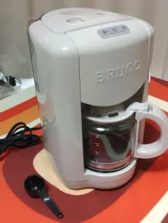 BRUNO コンパクトミル付きコーヒーメーカー グレージュ - メルカリ