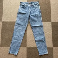 Levi's ストレートデニム ケミカルウォッシュ シルバータブ 636