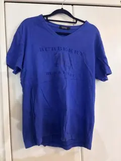 BURBERRY BLACK LABEL VネックTシャツ