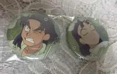 忍たま乱太郎　立花仙蔵　潮江文次郎　缶バッジ 2個セット