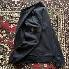 18SS STONE ISLAND スウェット BLACK ブラック 正規品 - メルカリ