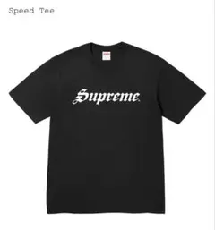 【新品】Supreme Speed Tee Black 黒Tシャツ サイズLのサムネイル