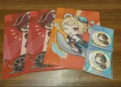 ５点セット！ひきこもりたちでもフェスがしたい！ファイル3枚　缶バッジ２個セット