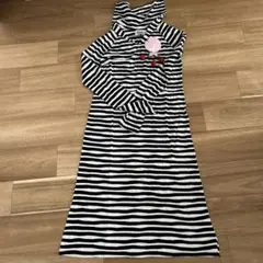 Katie ストライプ ニットワンピース FREEサイズ