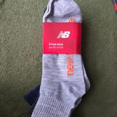 あ*き様 New Balance ソックス 3ペアセット 25-27 cm