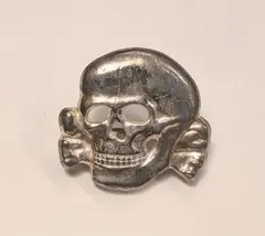 ③1900s'イギリスビンテージクロスボーンボタン古着バイカーロカビリー