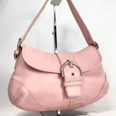 希少色 コーチ 9248 ソーホー ホーボー ワンハンドバッグ オールレザー