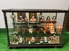 竜光作　福寿雛　雛人形　15人揃いセット　現状品