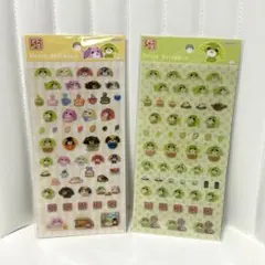 【正規品】お茶犬シール ステッカー 2枚セット