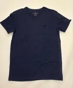 American Eagle Vネック Tシャツ ネイビー