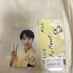 M!LK 吉田仁人 好きすぎて滅 爆裂愛してる 初回限定盤A トレカ ステッカー
