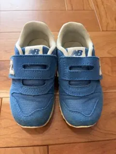 new balance 373 ブルー　キッズシューズ　14.5cmのサムネイル