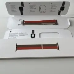 Apple Watch スポーツループ バンド ピンクポメロ/タン　41㎜