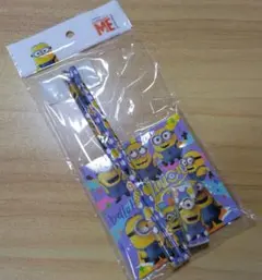 ミニオンズおりがみメモ付4点文具セット