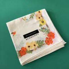 未使用　バーバリー　ハンカチ