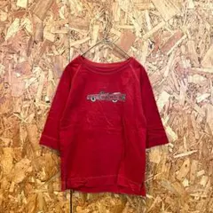 OLD BETTY'S オールドべティーズ 半袖Tシャツ 五分袖 レッドのサムネイル