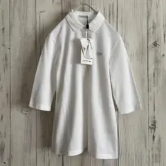 新品タグ付き　LACOSTE ラコステ ストレッチ五分袖ポロシャツトップス