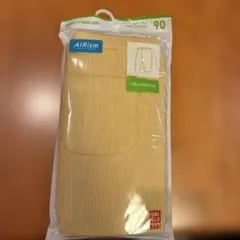 UNIQLO Baby AIRism レギンス 7分丈 イエロー 90