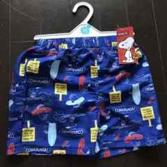 PEANUTS SNOOPY スヌーピー サーフボード柄ズボン 水着 青 ブルー