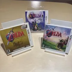 最終値下げ 新品ゼルダの伝説 3DS 時のオカリナ 海外版 ムジュラの仮面 3点