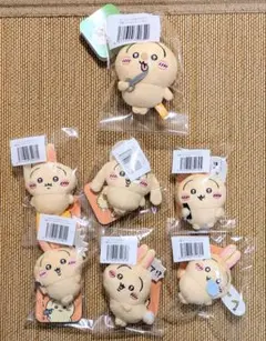 うさぎだらけくじ　E賞全種セット ①+ハサミ