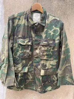 米軍 ベトナム戦実物ERDL リーフ迷彩 ジャケット - メルカリ