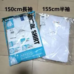 スクールシャツ　スクールワイシャツ　制服　150cm　中学生　新学期