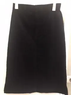 【美品】ユニクロ 90s・コーデュロイ タイトスカート ブラック