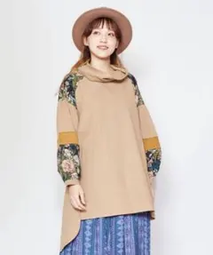 チャイハネ　ゴブランパッチワークトップス CAS－1301 新品未使用品