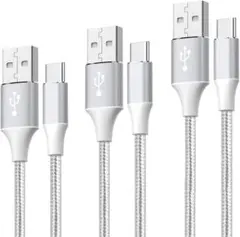 USB ケーブル タブレット用 typeC 3本セット 1m/1m/2m 3.1