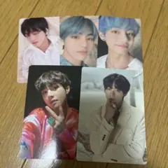 BTS バンタン　テヒョン　テテ　公式トレカ  セット売り Vグッズ テヒョン フォト カード 55枚 セット トレカ テテ 写真