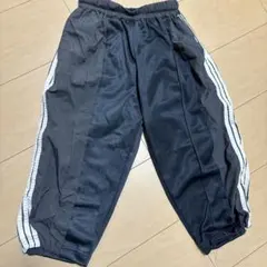 グレー サイドストライプ 長ズボン