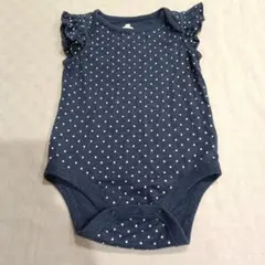 baby gap ロンパース　90 ネイビードット