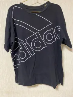 adidas ブラック Tシャツ Lサイズ