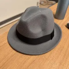 グレー フェルトハット 57cm