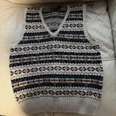 Polo by Ralph Lauren 幾何学模様 ベスト 140