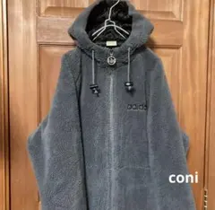 vintage デサント　adidas ボア　アウター　ビッグシルエット