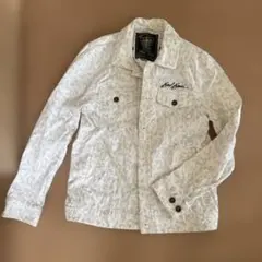 Karl Kani 刺繍デザイン デニムジャケット Karl Kani KARL KANI カールカナイ デニムジャケット 左胸USロゴ