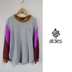 送料無料匿名発送★aldies★アールディーズ★カットソー★スウェットトレーナー