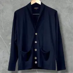 Paul Smith Collection カーディガン シェルボタン 紺M
