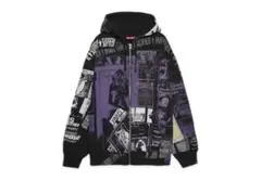 Supreme Collage Zip Up Hooded